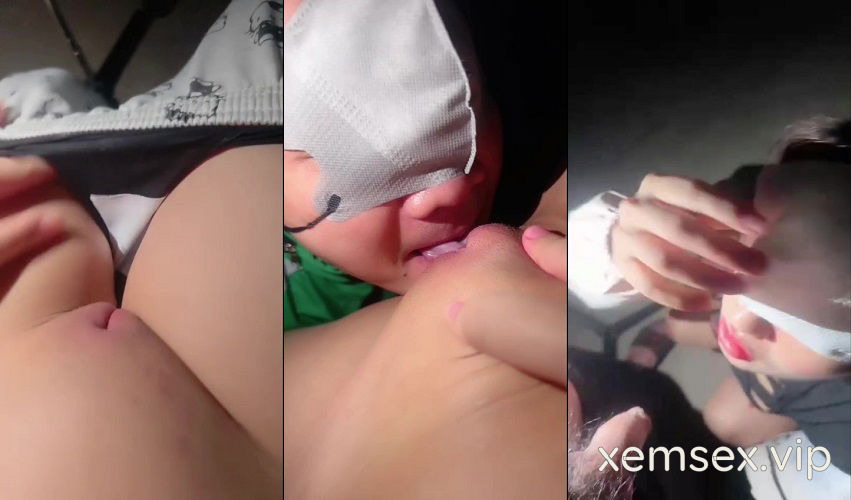 Anh grab và em khách bướm múp rụp dừng xe bú liếm cho nhau