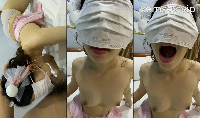 Em nữ sinh cực phẩm tập bú cu mà anh xuất vào miệng em nuốt ngon lành