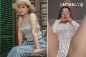Em xinh đẹp nhún nhảy trên con cu dài khủng