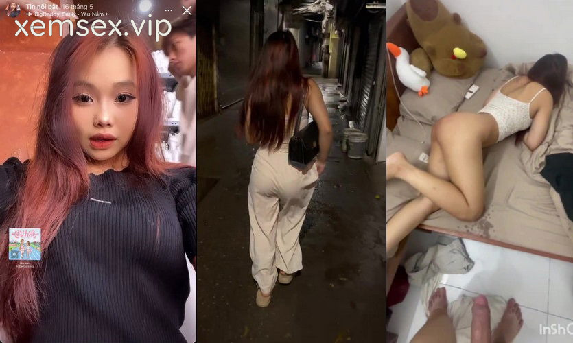 Qua phòng em chơi mà anh chơi chảy cả nước ra giường